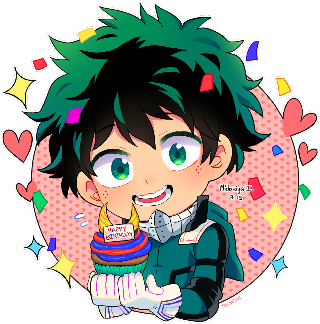 1 Reply 74 Retweets 137 Likes - My Hero Academia Happy Birthday (1185x1200)
