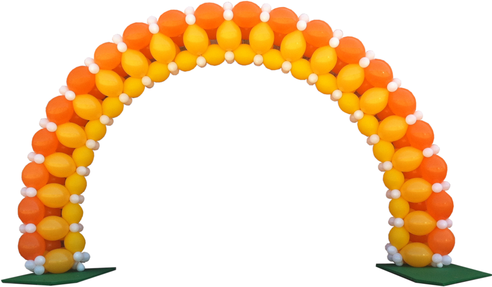 Balloons Arch Clipart Clip Art Of Arch Clipart - Bell County Expo Seating Chart (1000x936)