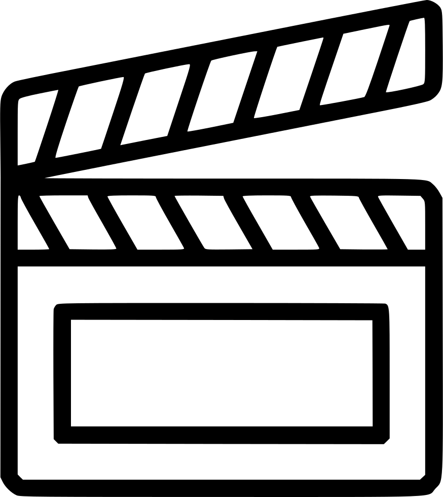 Video Film Clapper Media Movie Cinema Director Comments - Film (874x980)