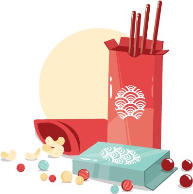 14 Sweets And Snacks - Illustration (500x500)