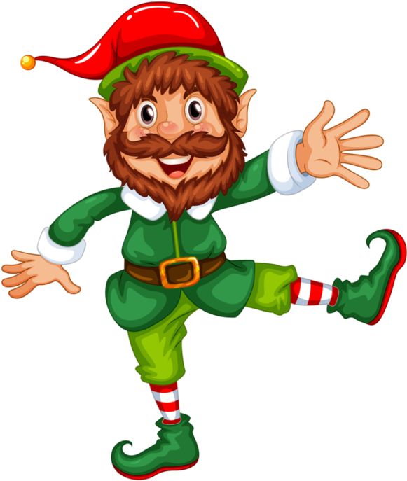 Imágenes De Duendecillos En Navidad - Lutin Du Pere Noel (872x1024)