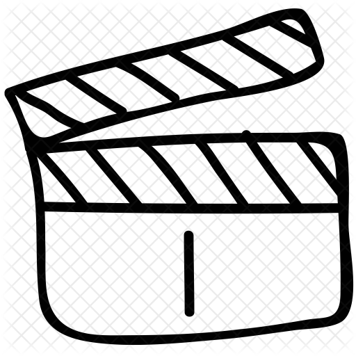 Cinema Icon - Clapperboard (512x512)