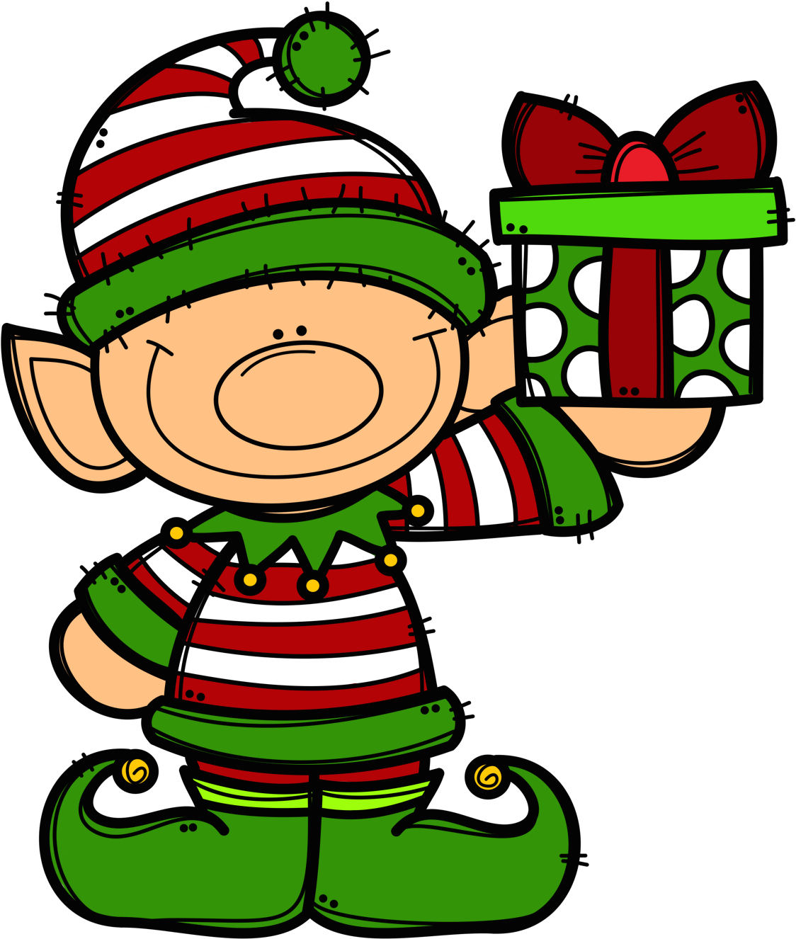 navidad* ** * - Dibujos Navideños - (1273x1595) Png Clipart Download