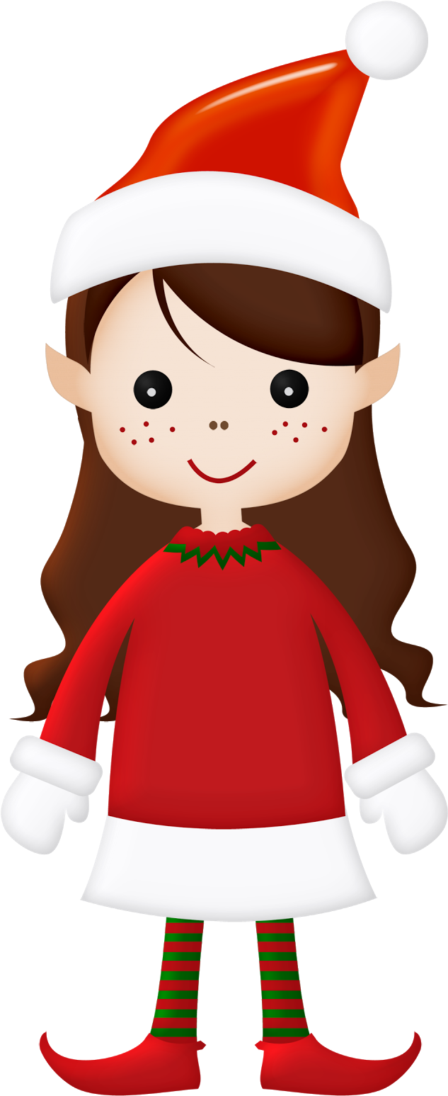 Http - //sgaguilarmjargueso - Blogspot - Be/search/label/navidad - Girl Elf Clipart (687x1600)