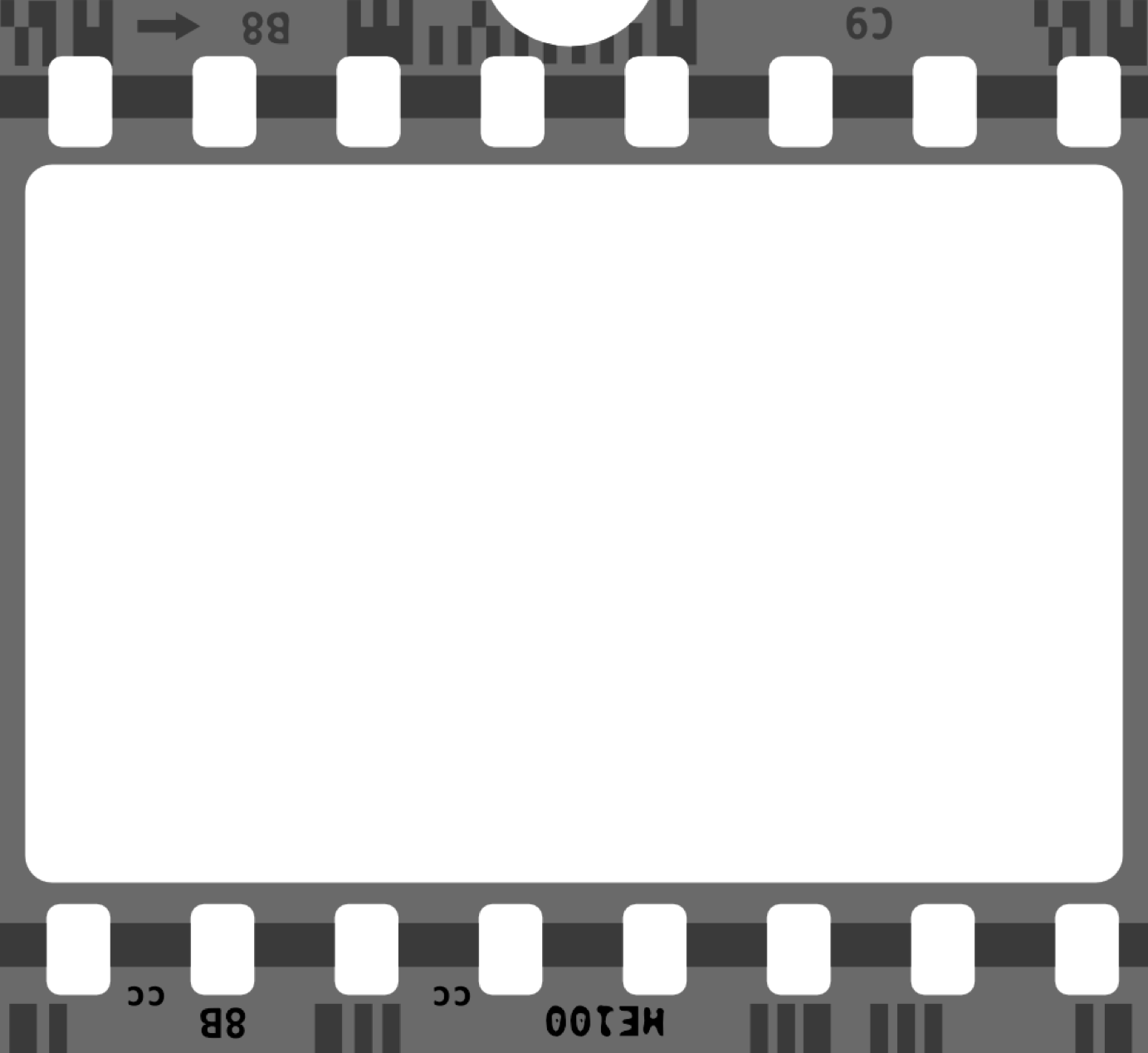 Movie - Film - Clip - Art - Film Strip Png (1383x1268)