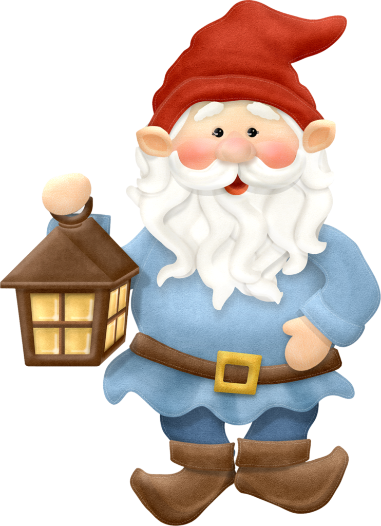 Gnome Man - Garden Gnome Clip Art (742x1024)