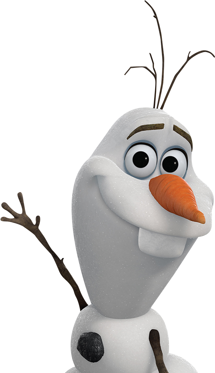 Olaf Frozen 05 - Frozen Olaf The Snowman Wall Decal Decoration (each) (879x1281)