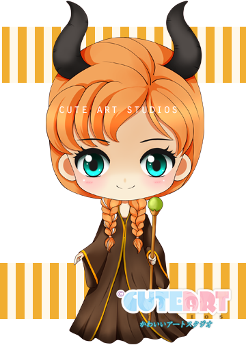 Anna As Maleficent By Crowndolls - Drawing (360x504)