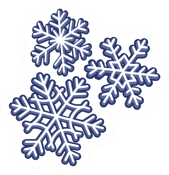 Copos De Nieve Png - Snow Png (691x616)