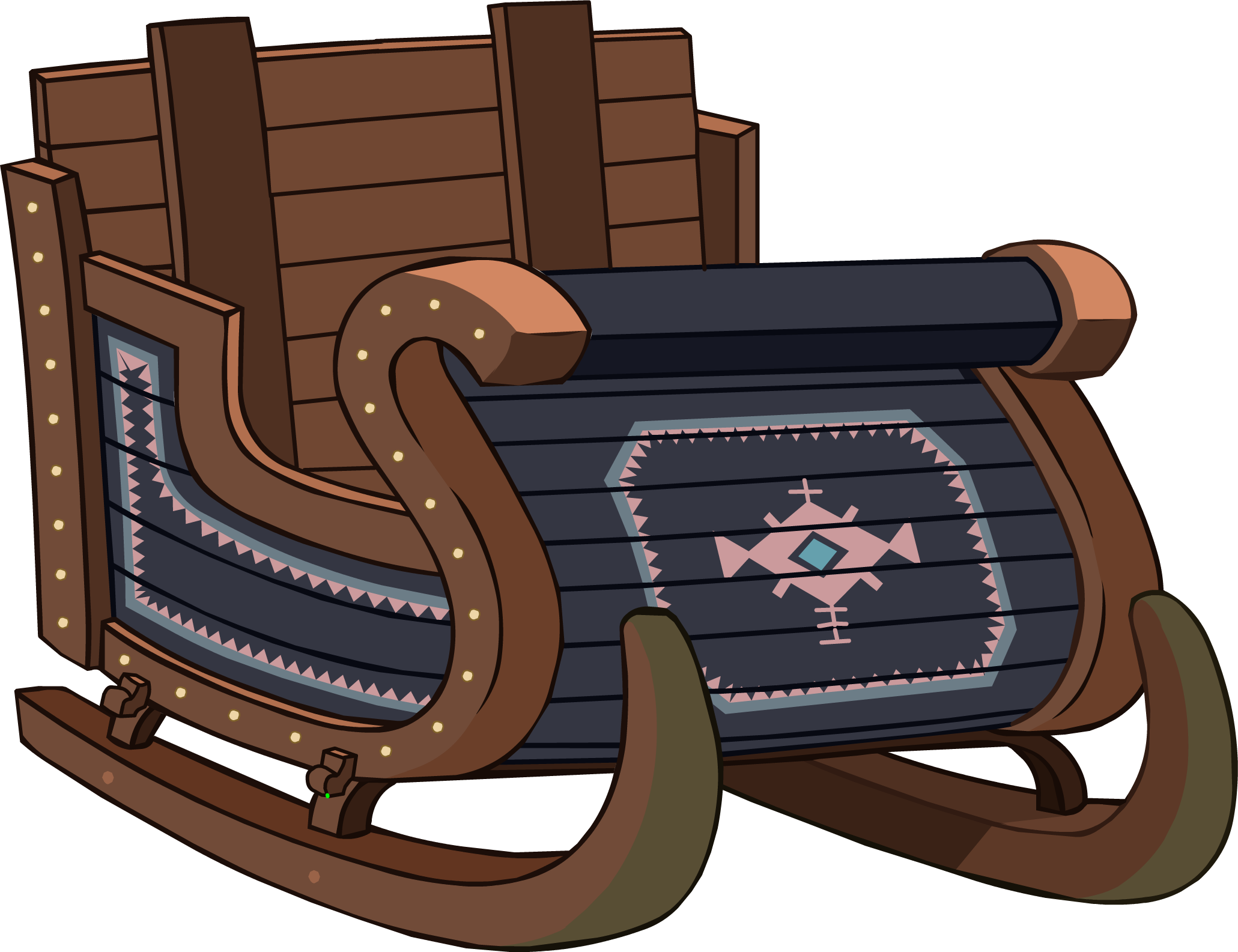 Quest Items - Kristoff Sled Frozen Png (2061x1585)