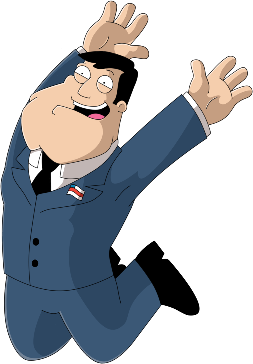 Clipart For U - American Dad Good Morning (900x1200)