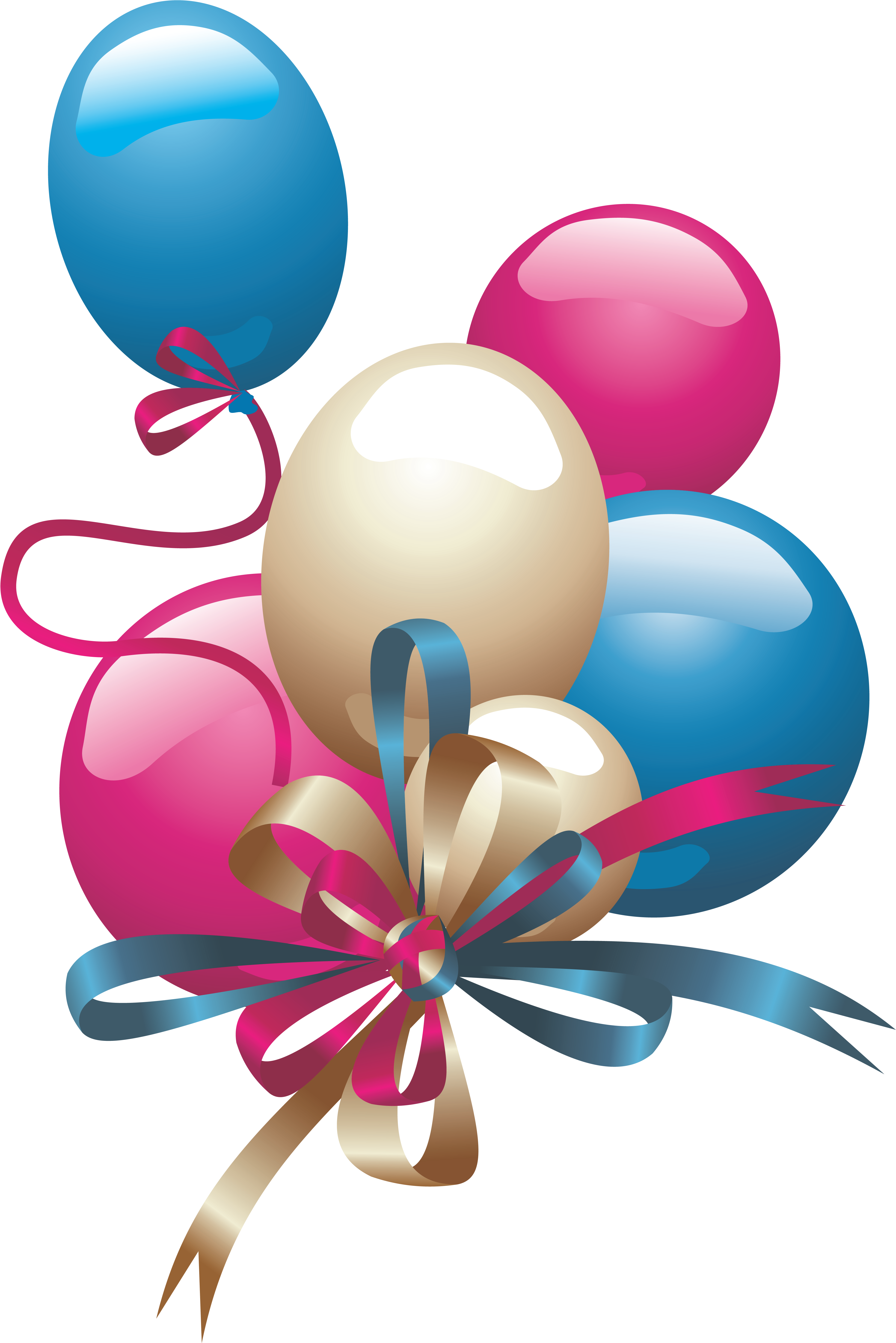 Balloons Png Clipartu200b Gallery Yopriceville High - Happy Birthday Vector Free (3995x5934)