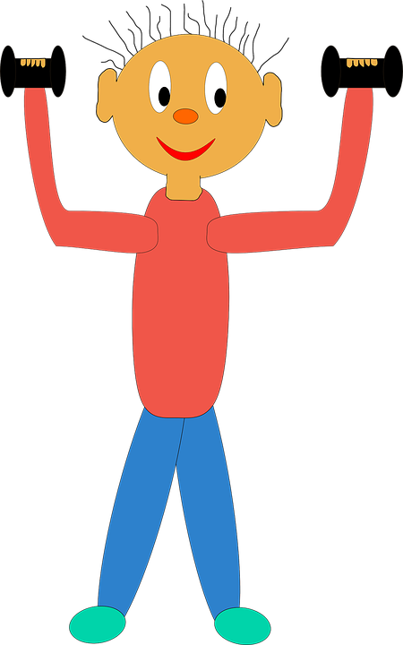 Cartoon Exercise 13, Buy Clip Art - Cartoon Exercise (450x720)