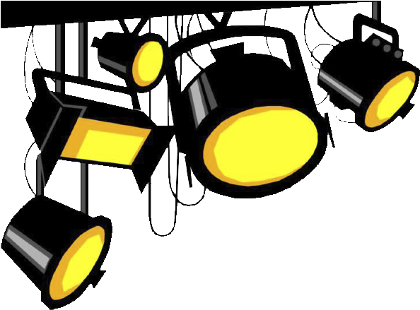 Spot - Spotlight Clip Art Free (650x445)