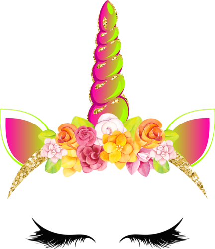 Moldes, Fiesta De Unicornios, Pusheen, Muñecas, Fiesta - Unicornio Minus (432x500)