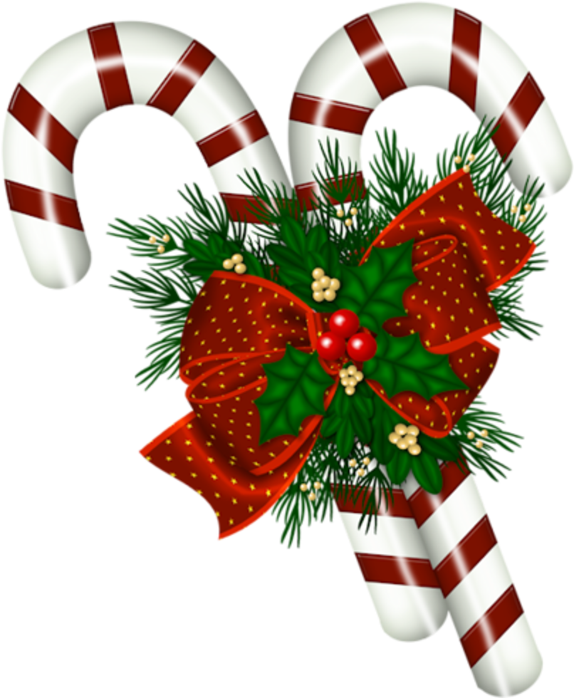 Http - //carolineblue2010 - Eklablog - Com/tubes Noel - Christmas Candy Cane Transparent (806x980)