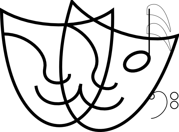 Musical Clipart Musical Theatre - Musical Theatre Cilpart (600x444)