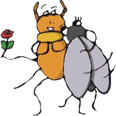 Animals/ Insects/ Cartoon/ Spider Fly - Tux Paint (378x378)