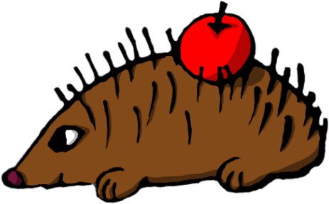 Animals/ Mammals/ Hedgehog - Tux Paint Animals (463x288)