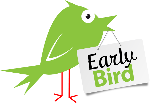 Early Bird Rates Register By February 28, - Early Bird (599x426)
