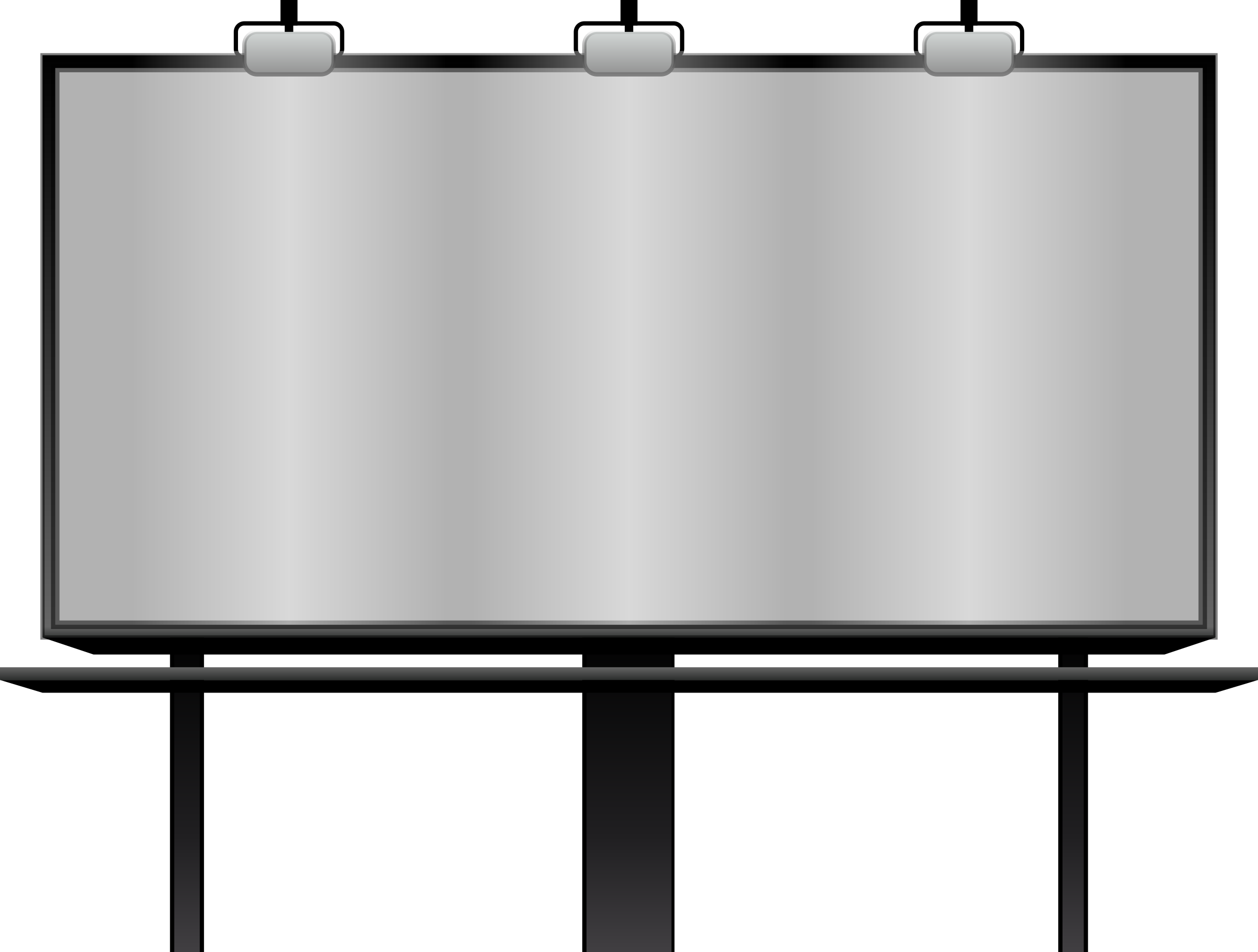 Outdoor Movie Screen Clipart Blank Billboard 2400x1816 Png Clipart Download