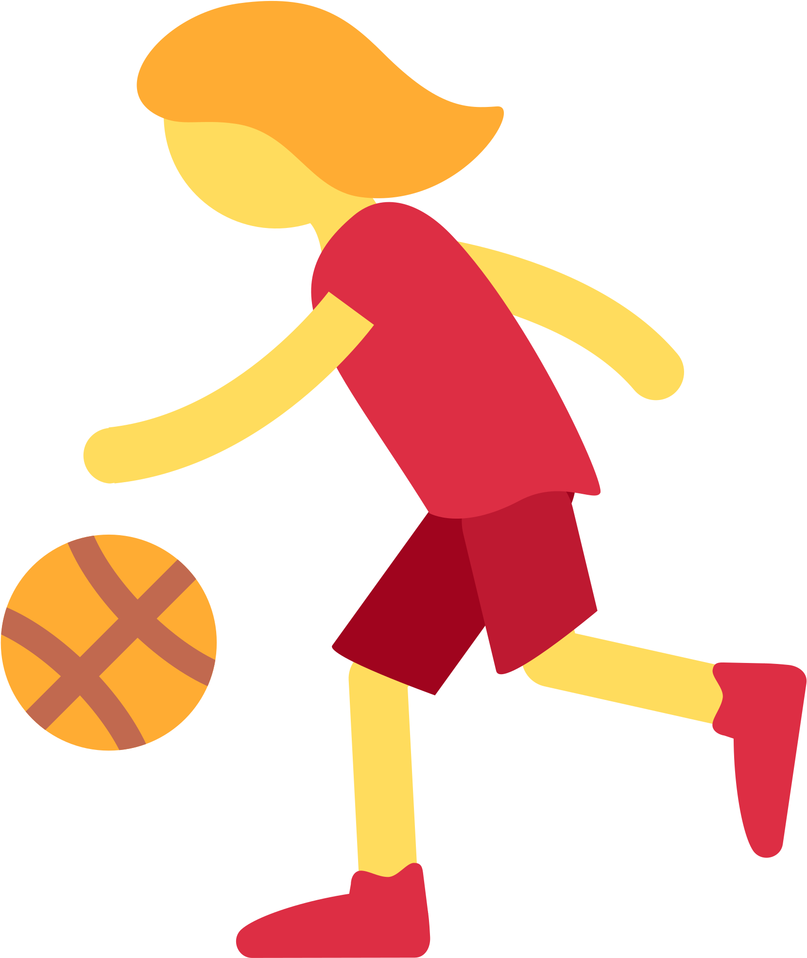 Basketball Cartoon Player 23, Buy Clip Art - Çenek Tohumdaki Embriyoyu Besleyen Kısım (2000x2000)