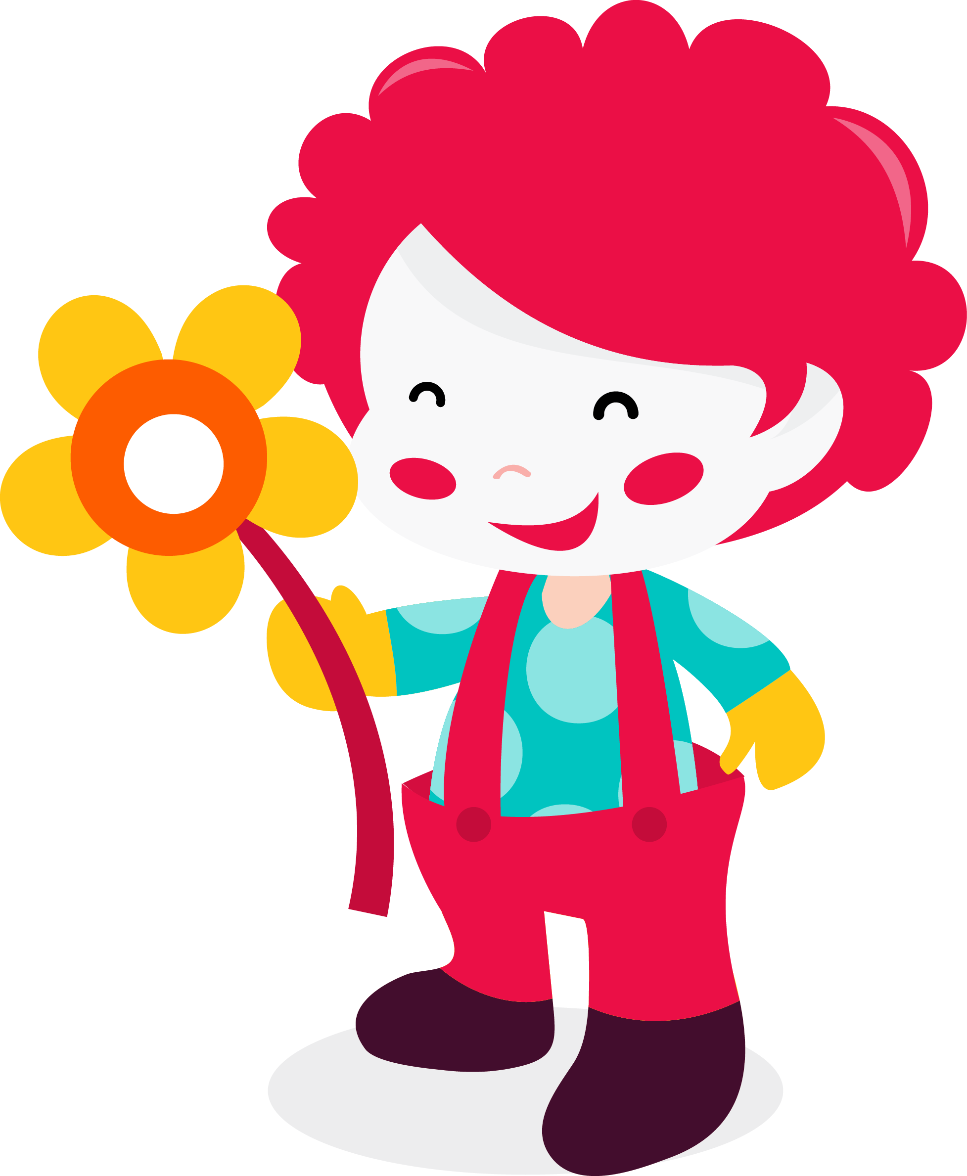 Child Cartoon Illustration - Child Cartoon Illustration (1955x2378)