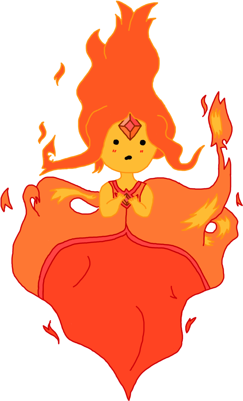 Flame Princess Drawing Art Clip Art - Flame Princess Drawing Art Clip Art (900x1454)