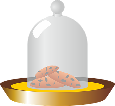 Cheese Cover, Servierglocke, Heat Bell - Cover Food Clipart (367x340)