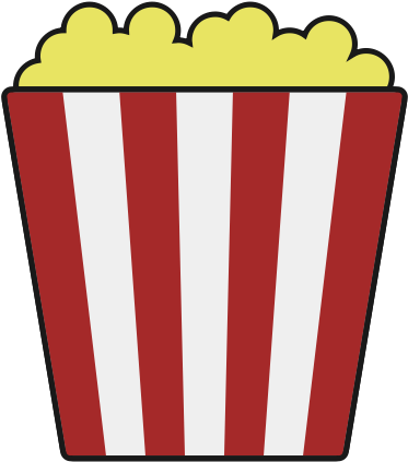 Food, Foodstuffs, Movie, Popcorn, Snack, Nosh, Theater - Iconos De Cine Png (512x512)