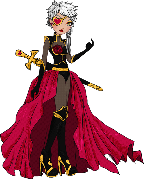 Essa É Jaqueline "jackie" Ou "jaq" Valete, Filha Do - Ever After High Filha Do Leao Covarde (500x619)