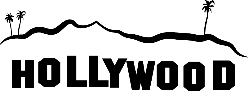 Hollywood Sign Png Images Transparent Free Download - Hollywood Sign Png (800x294)