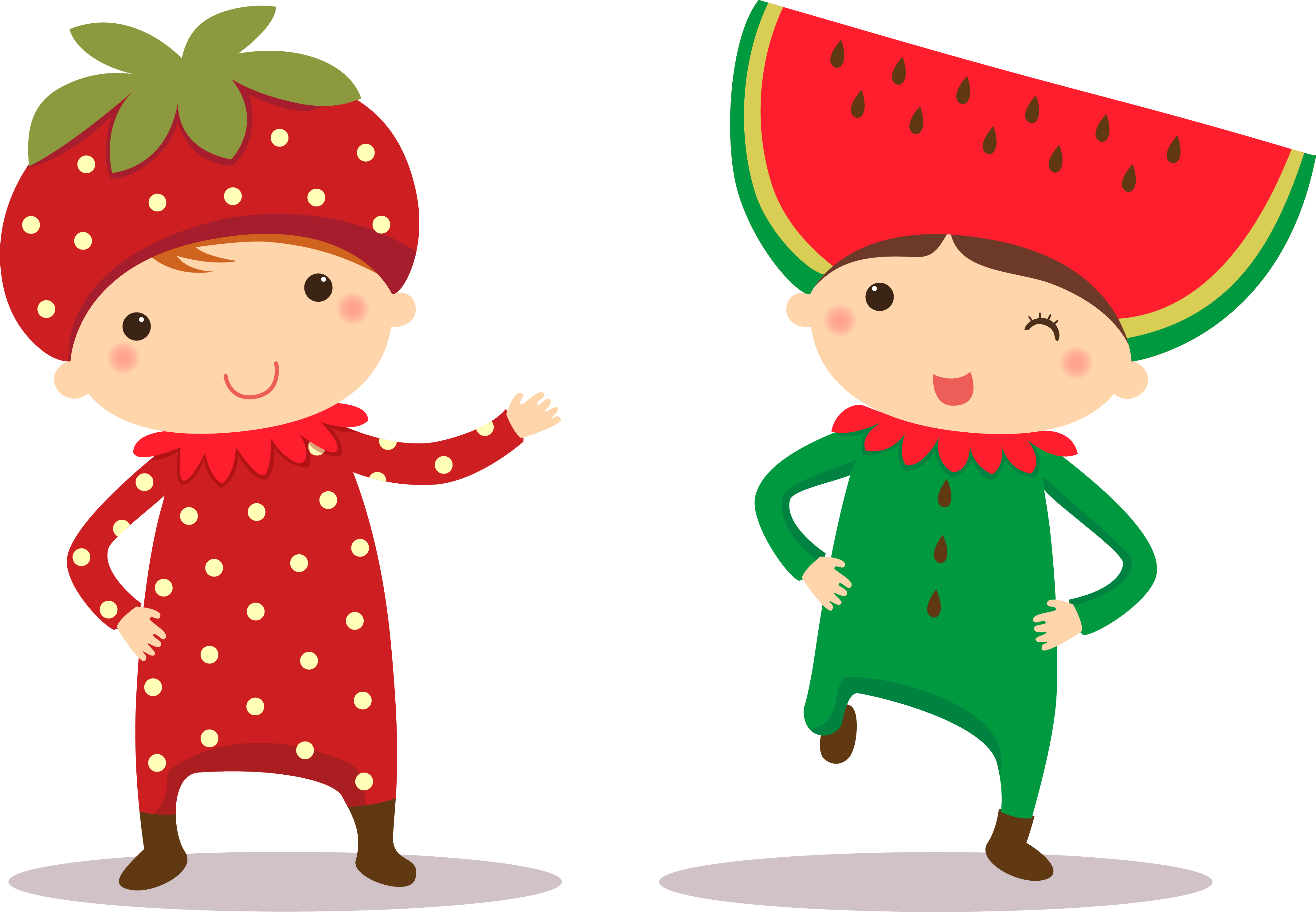 Fruit Lychee Grape Illustration - Strawberry Kid Clipart (4284x2968)