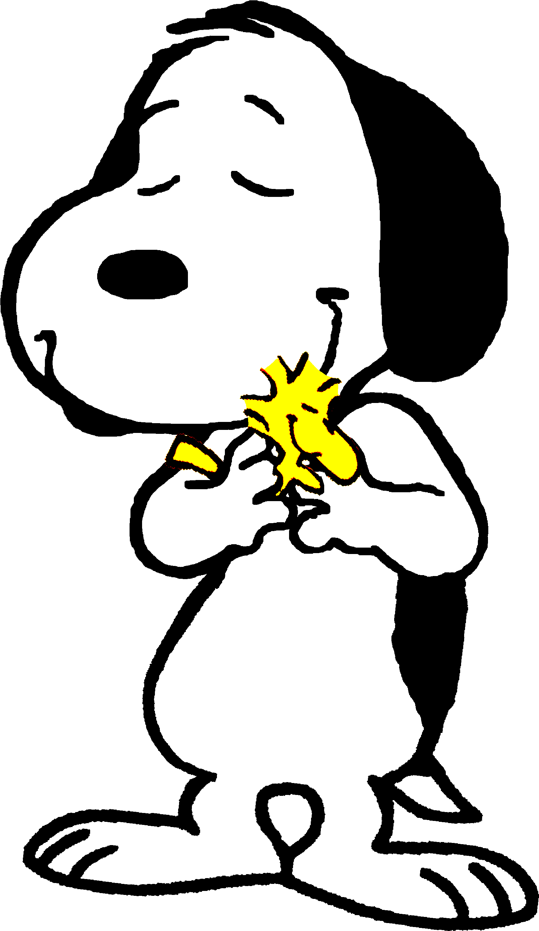 Peanuts Snoopy - Woodstock (2017x3237)