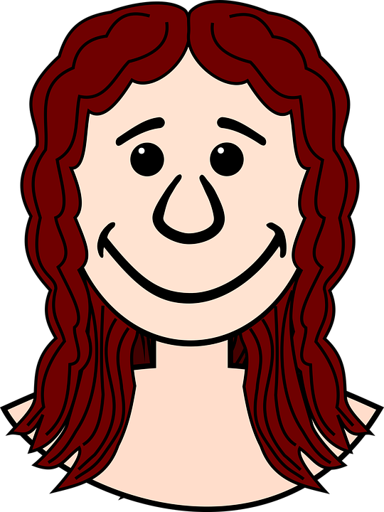 Comic, Face, Frau, Human, Mama, Mother, Mum, Mutter - Mother Face Clipart (540x720)