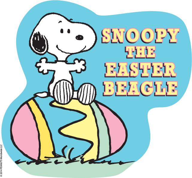 Snoopy The Easter Beagle - Easter Snoopy (641x595)