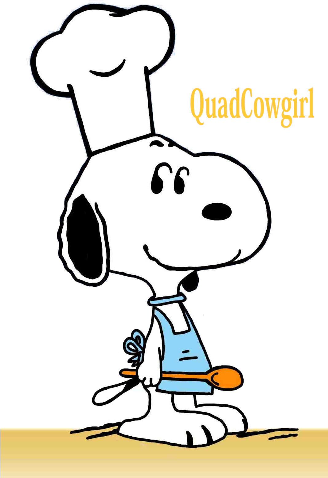Snoopy Peanuts - Snoopy Chef (1067x1600)
