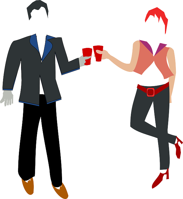 Coffee Man, Woman, Clothes, People, Couple, Drink, - People Tea Png (590x640)