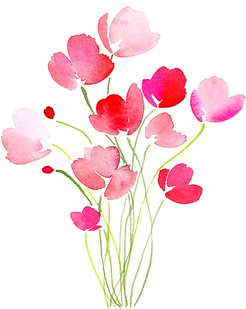 Watercolour Flowers Watercolor Painting Drawing - Watercolour Flowers Watercolor Painting Drawing (500x646)