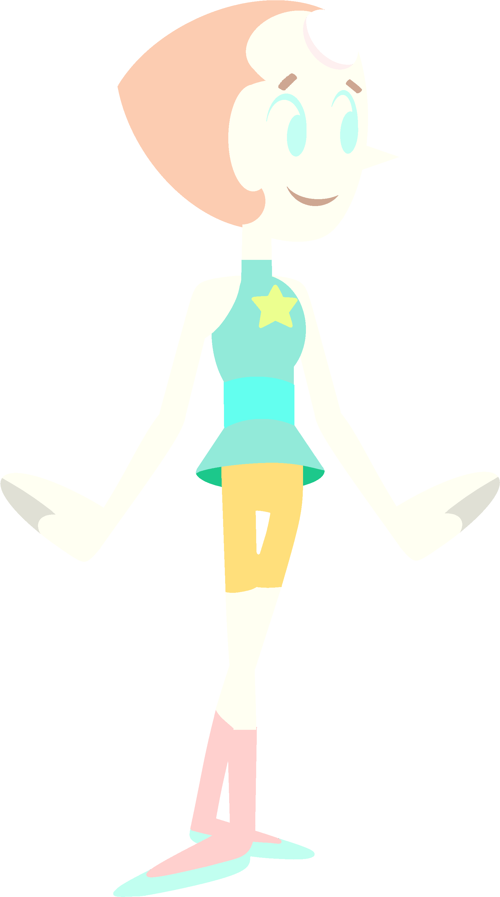 Save The Light Day Palette Pearl By Pearl - Steven Universe Save The Light Pearl (1992x3428)