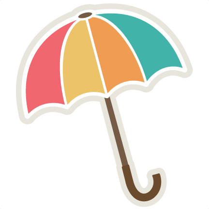 Spring Clipart Umbrella - Umbrella Svg (432x432)
