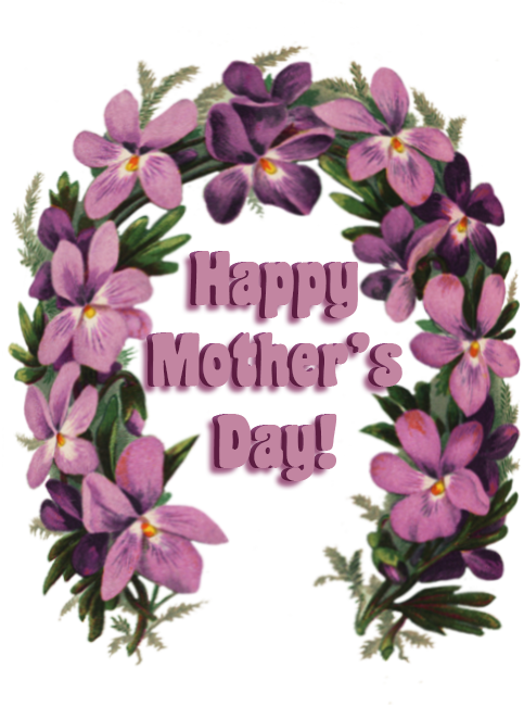 Willow Silhouette Clip Art Easter Mother S Day Clipart - Happy Mothers Day (483x650)