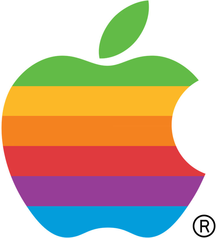 Go Inside Out With The Apple Desktops Old And New - Original Apple Logo Png (750x825)