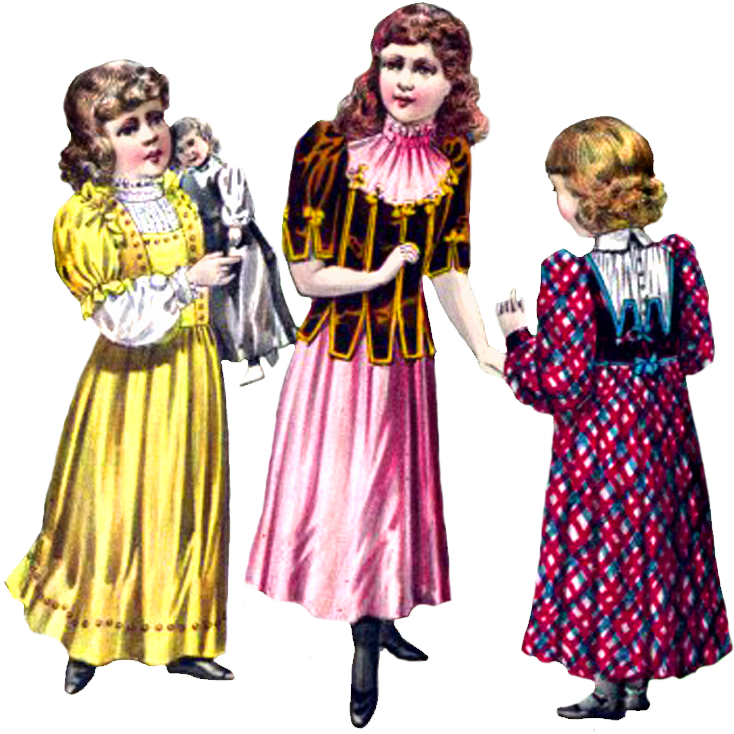 Victorian Clipart Of Fashion, Free Victorian Graphics - Child (779x833)