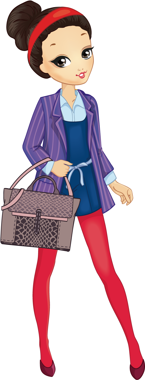 Woman Fashion Illustration - Illustration (1800x1800)