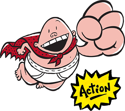 Read Them All Before This Movie Came Out, Which I Was - All New Captain Underpants Extra Crunchy Book O' Fun (438x391)