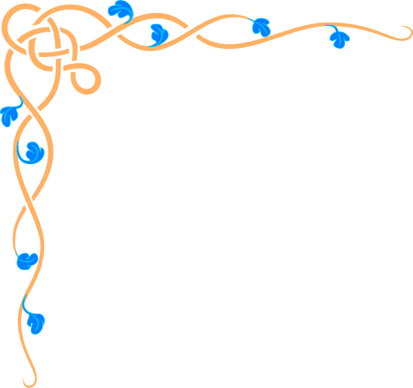 Gold Corner Border Png (600x565)