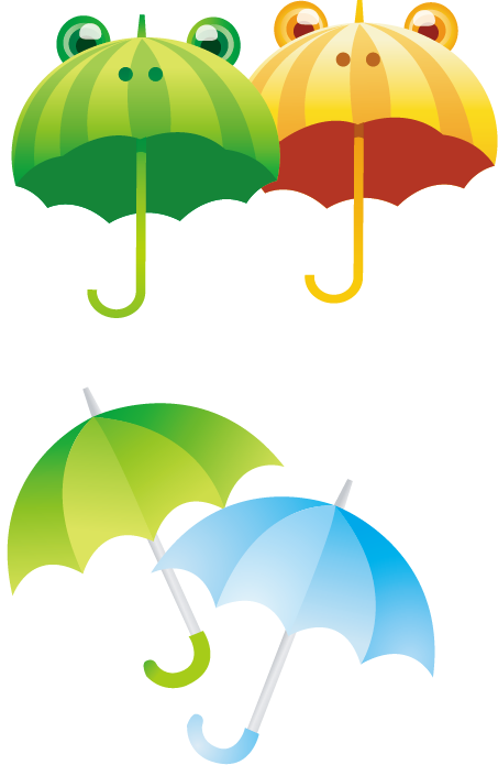 Umbrella Clip Art - Vector (453x695)