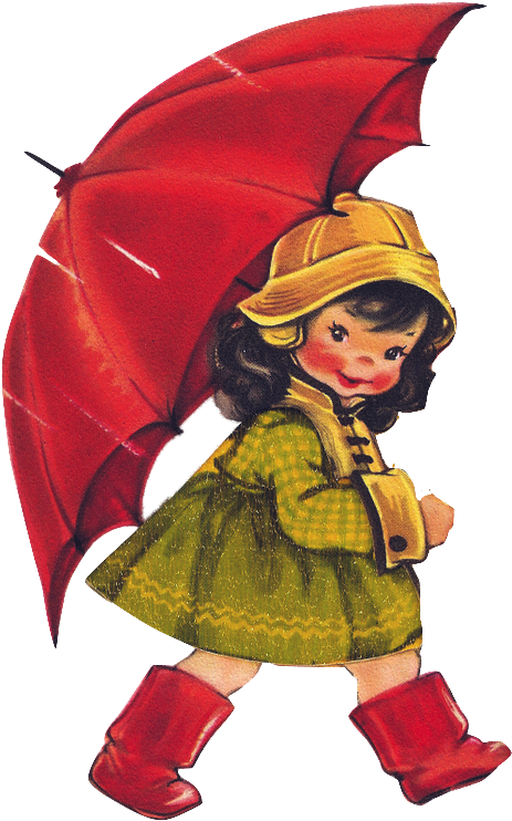 Rain Umbrella Clip Art - Rain Umbrella Clip Art (677x800)