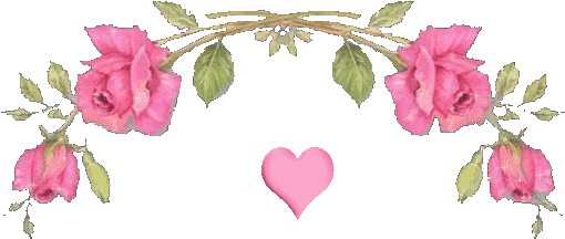 Rose Border Clip Art Png - Love You Pooja Gif (576x215)